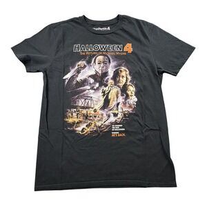 Halloween 4 The Return of Michael Myers Horror Graphic Tee LG